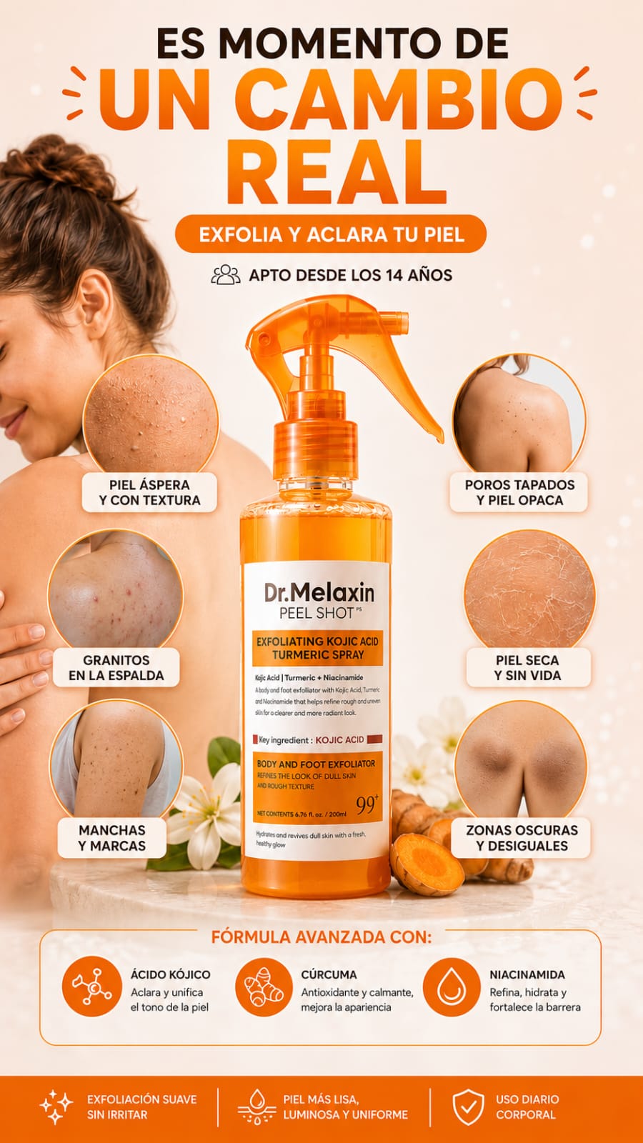 Dr. Melaxin Peel Shot Spray